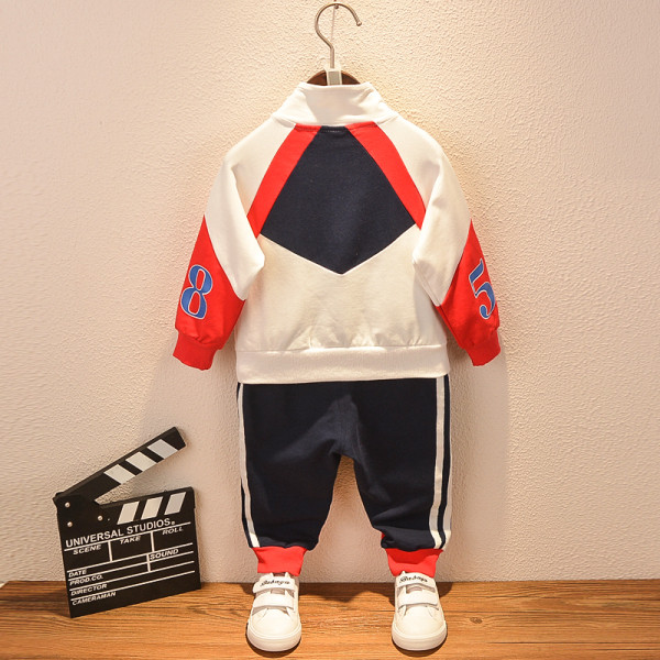 Sportisks bērnu komplekts no divām daļām zēniem piemērots rudenim un ziemai