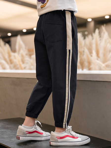 Kummiga vabaaja lastepüksid poistele