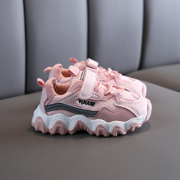 Adidași sport și de zi cu zi pentru copii, cu talpă aspră și petice