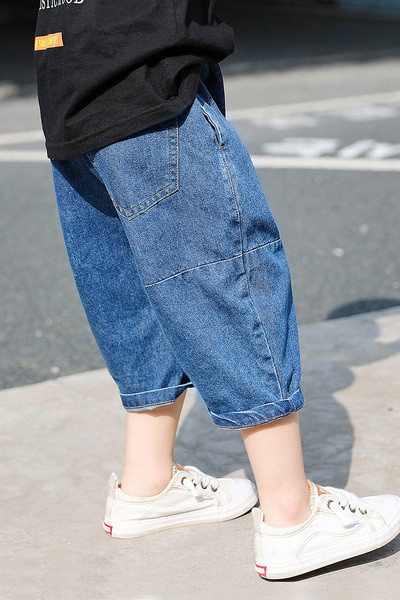 Gyermek farmernadrág fiúknak - 7/8 hossz