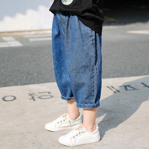 Gyermek farmernadrág fiúknak - 7/8 hossz