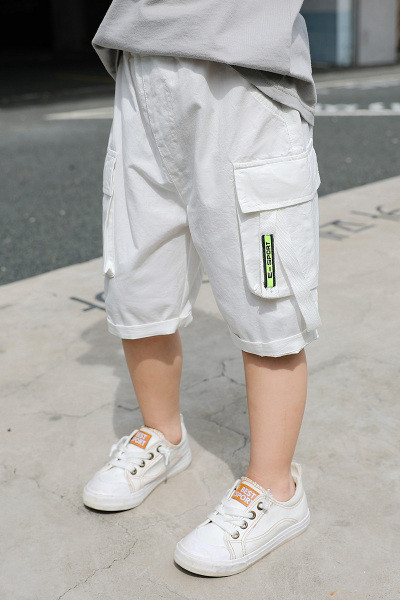 Laste 3/4 taskutega püksid poistele