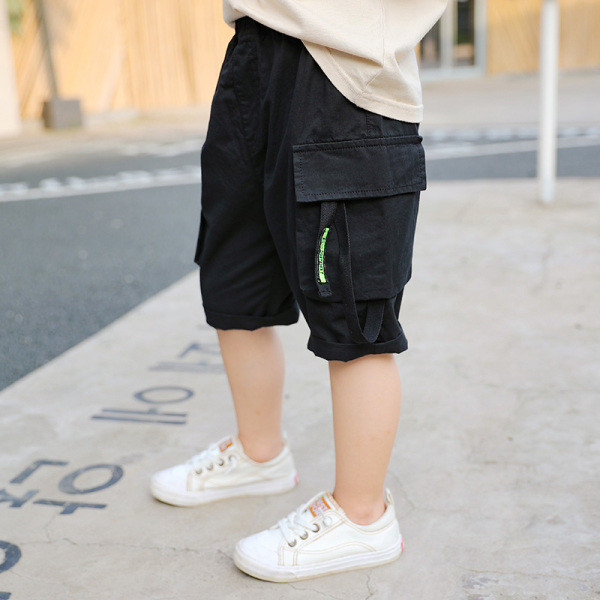 Laste 3/4 taskutega püksid poistele