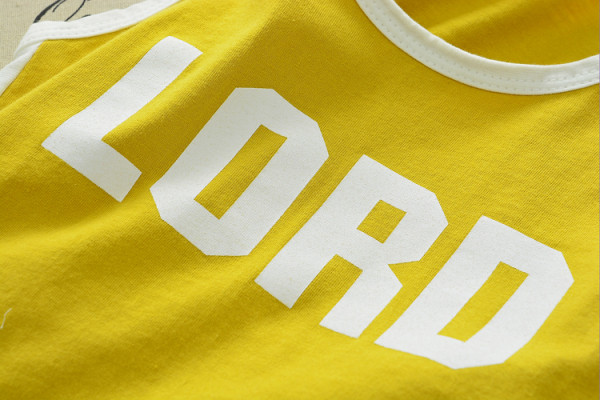 Set sport pentru copii din două părți maiou + pantaloni scurți