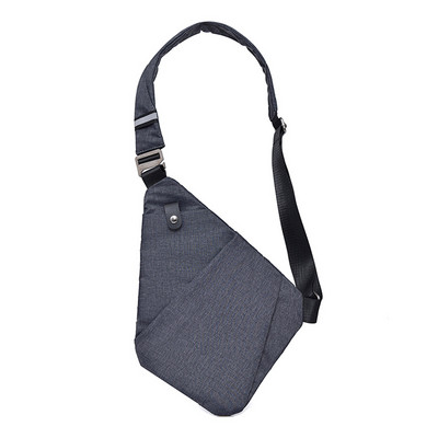 Férfi mindennapi válltáska cipzárral