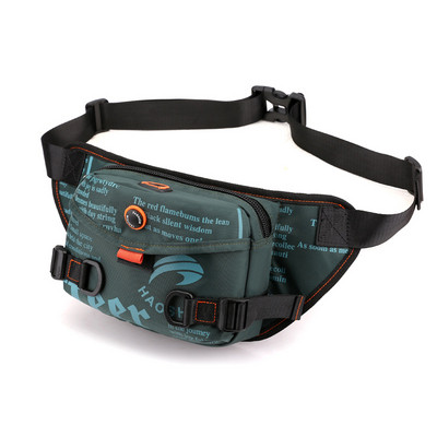 Férfi napi textiltáska cipzárral és hosszú füllel