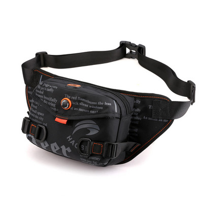 Férfi napi textiltáska cipzárral és hosszú füllel