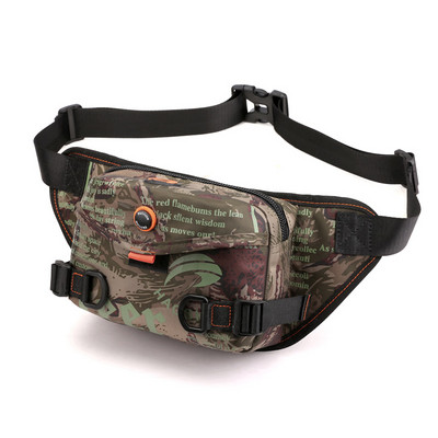 Férfi napi textiltáska cipzárral és hosszú füllel