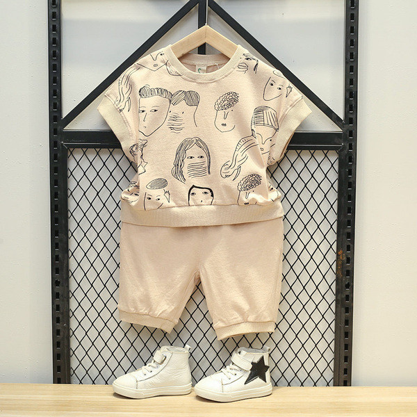 Καλοκαίρι παιδικό σετ για αγόρια σε δύο μέρη