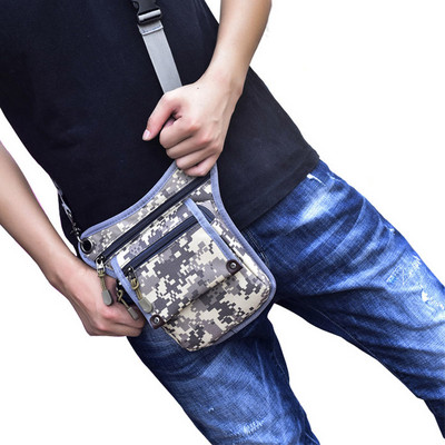 Модерна мъжка камуфлажна чанта с дълга дръжка
