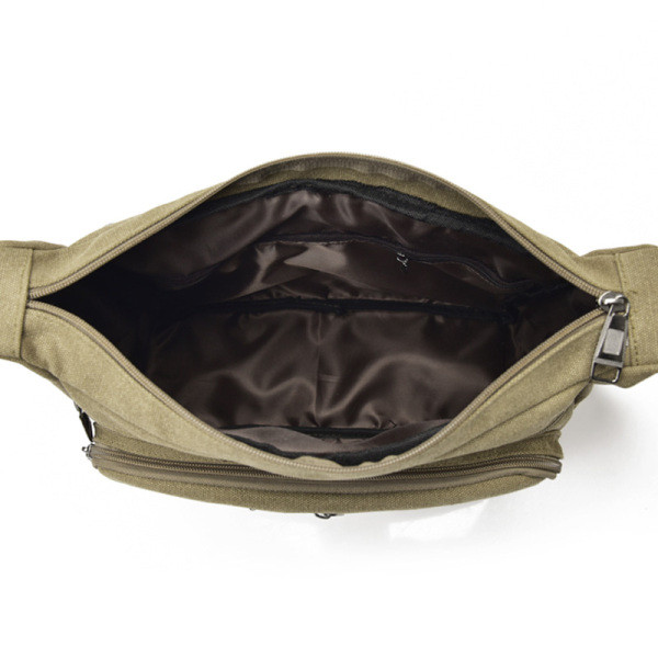 Férfi alkalmi táska hosszú textil fogantyúval