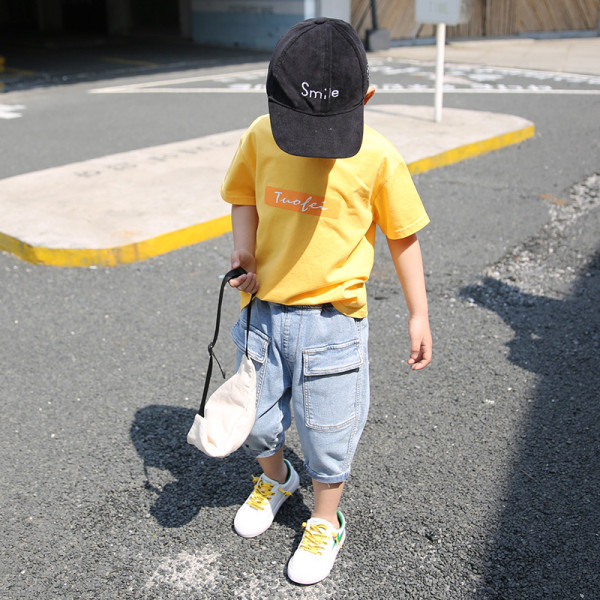 Fiú gyerekfarmer 7/8-os hosszban, zsebekkel