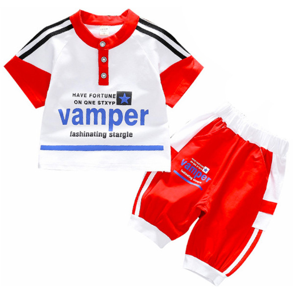 Új modell gyerek blúz szett gombokkal és rövidnadrággal