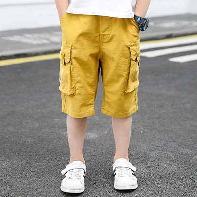 Zsebes gyerek 3/4-es nadrág fiúknak