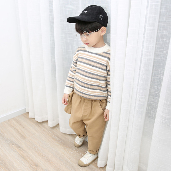 Taskuga ja kummiga lastepüksid poistele