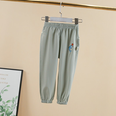 Model nou de pantaloni lungi copii pentru baieti potriviti pentru vara