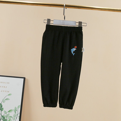 Model nou de pantaloni lungi copii pentru baieti potriviti pentru vara