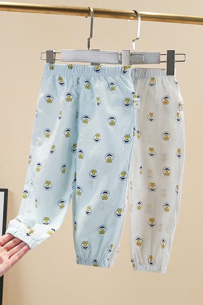 Laisvalaikio vaikiškos kelnės berniukams su raštu