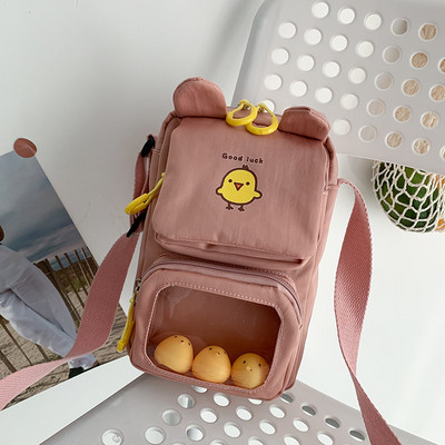 Új modell női táska 3D elemmel és elülső zsebbel