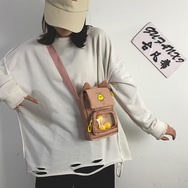 Új modell női táska 3D elemmel és elülső zsebbel