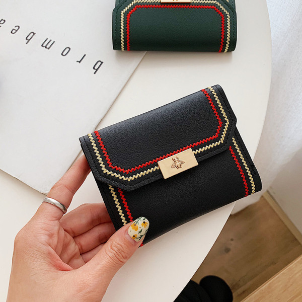 Väike naiste rahakott ökonahast metallist kaunistusega