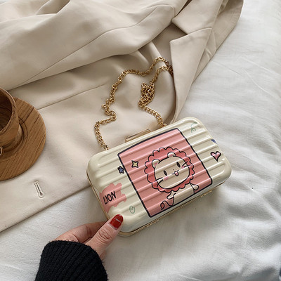 Kaasaegne pika rauast käepidemega naiste koti tüüpi rahakott