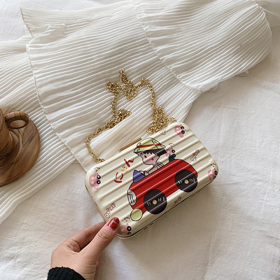 Kaasaegne pika rauast käepidemega naiste koti tüüpi rahakott