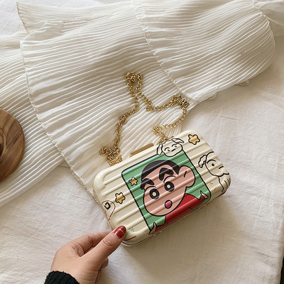 Kaasaegne pika rauast käepidemega naiste koti tüüpi rahakott