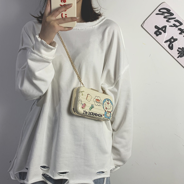 Kaasaegne pika rauast käepidemega naiste koti tüüpi rahakott