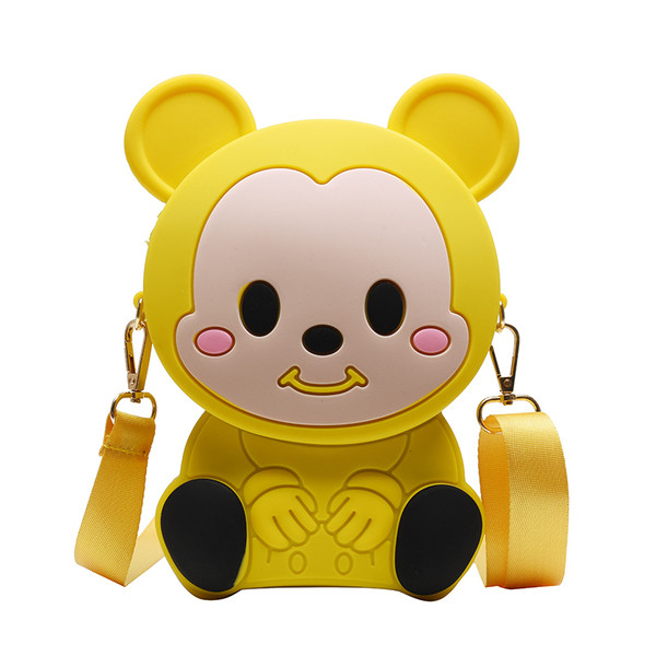 Női táska 3D elemmel és hosszú füllel