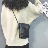 Alkalmi bőrtáska hosszú fogantyúval