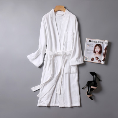 Naiste hommikumantel pikkade varrukate ja taskutega