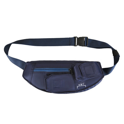 Alkalmi férfi válltáska cipzárral