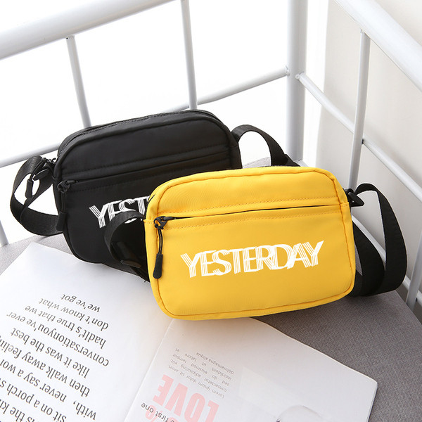 Geantă de zi pentru bărbați cu inscripție