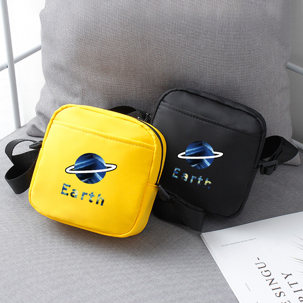 Geantă pentru bărbați de zi cu zi cu aplicație și mâner lung