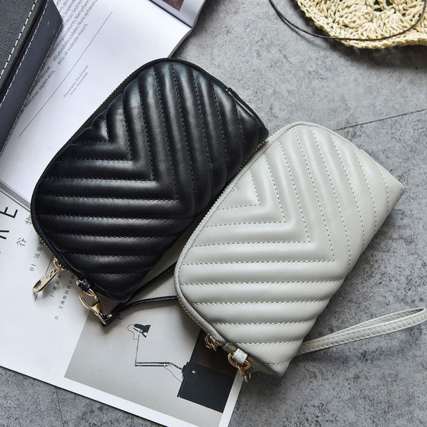 Jauna modeļa sieviešu maks no eko ādas ar rokturi