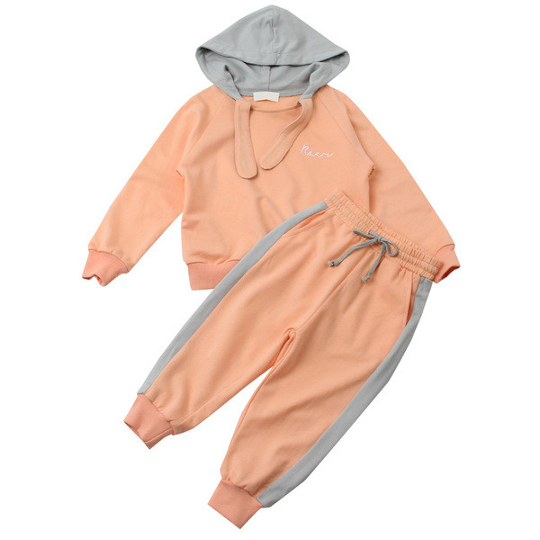 Gyerek sportkészlet lányoknak kapucnival