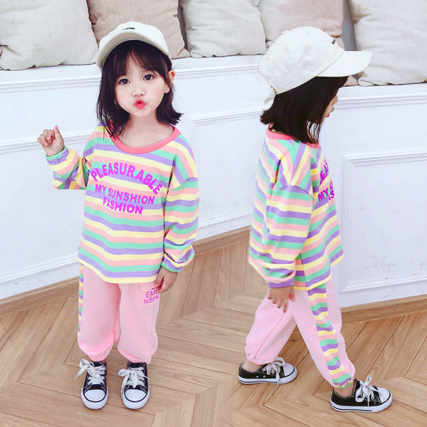 Gyermek blúz és nadrág szett zsebbel és felirattal