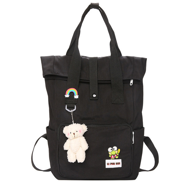 Sport és mindennapi női hátizsák nagy első zsebbel