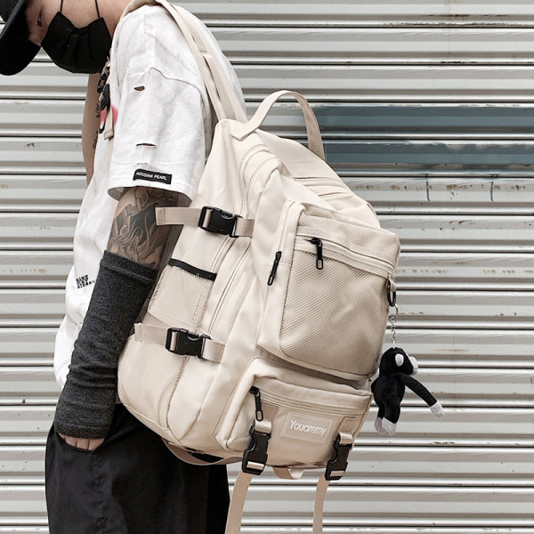 Női sport nagy hátizsák több elülső zsebbel