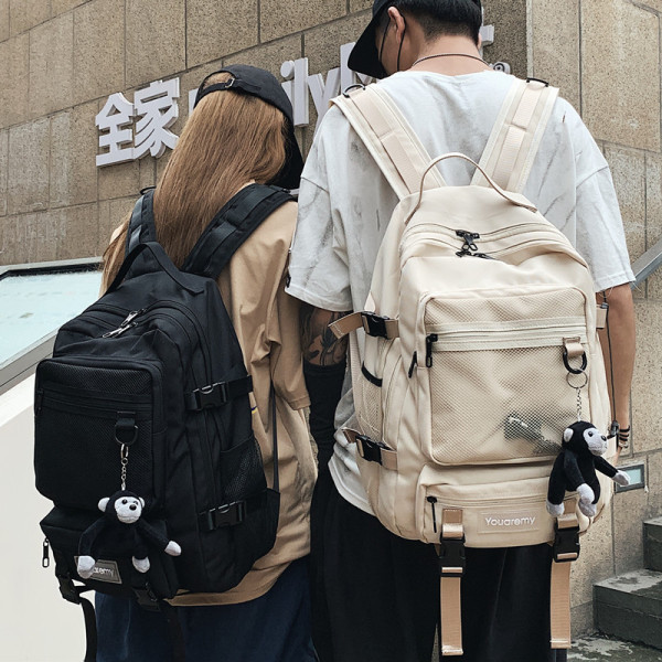 Női sport nagy hátizsák több elülső zsebbel