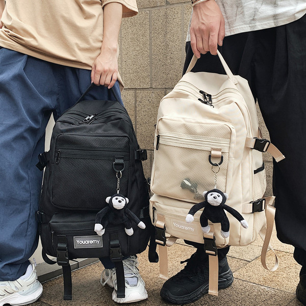 Női sport nagy hátizsák több elülső zsebbel