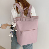 Új modell női hátizsák bőr szalagos elemmel