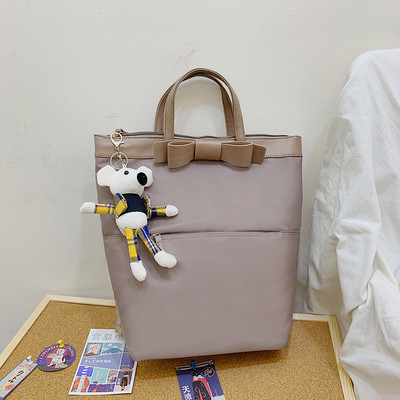 Új modell női hátizsák bőr szalagos elemmel