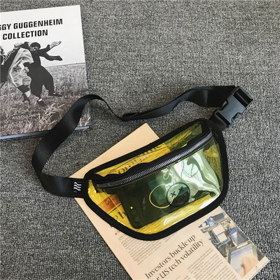 Átlátszó férfi válltáska