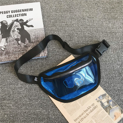 Átlátszó férfi válltáska