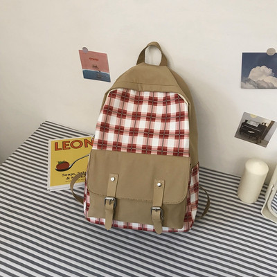 Női mindennapi hátizsák nagy első zsebbel