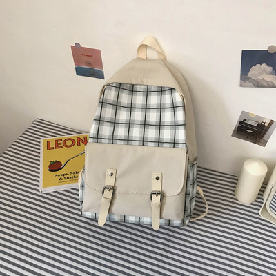 Női mindennapi hátizsák nagy első zsebbel