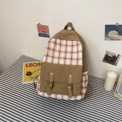 Női mindennapi hátizsák nagy első zsebbel