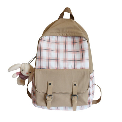 Női mindennapi hátizsák nagy első zsebbel